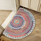 Marlow Door Mat Half Moon Semi-Circle Rug 60x90-2018816657845260295