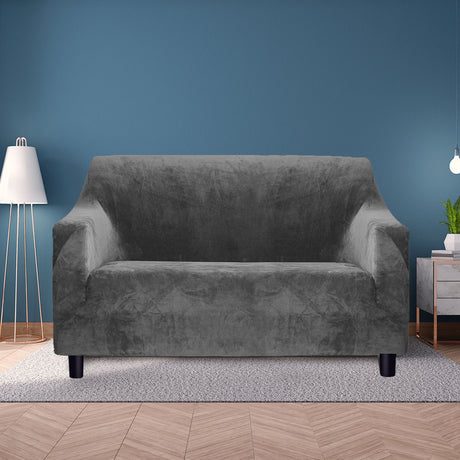 Marlow Sofa Covers 2 Seater High Stretch Grey-1954802341286907910