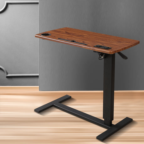 Levede Standing Desk Height Adjustable Brown-2006733138037968902