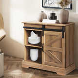 Levede Buffet Sideboard Storage Cabinet - Low Angle