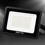 Emitto LED Flood Light 100W Outdoor - Rear View
