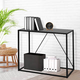 Levede 2-Tier Console Table Office Furniture - Low Angle