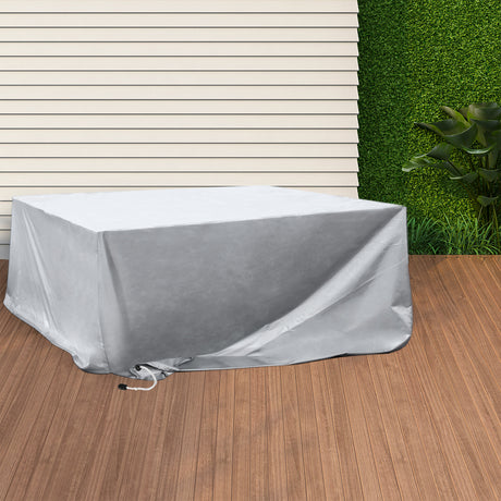 Marlow Outdoor Furniture Cover Waterproof Silver 15cm-2006733111710322696