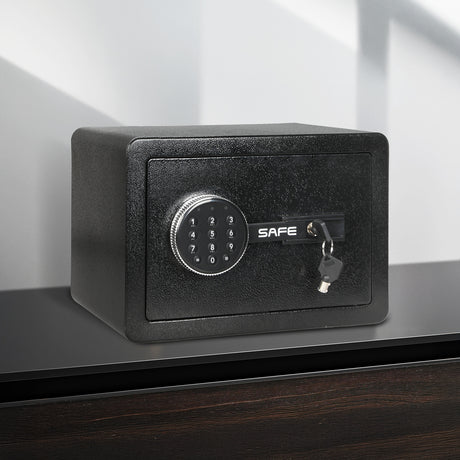 8.1L Digital Security Safe Box Password Key Lock Cash-2006732905619001351