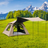 Mountview Instant Pop up Tent Automatic - Close-Up Angle