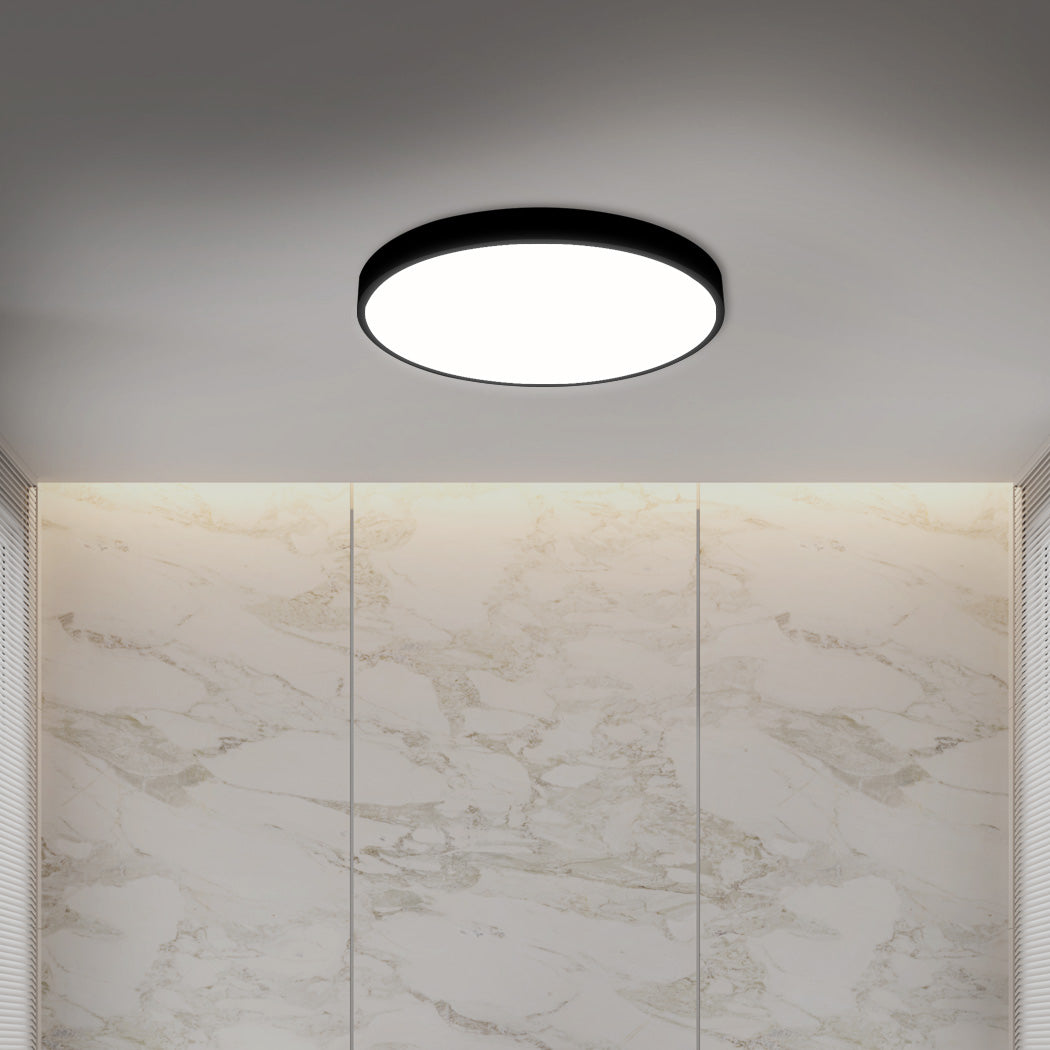 EMITTO 3-Colour Ultra-Thin 5CM LED Ceiling 36W Black-2018816679013912583
