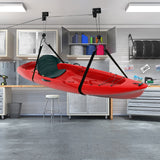 Monvelo Kayak Hoist Pulley 54KG Bike - Close-Up Angle