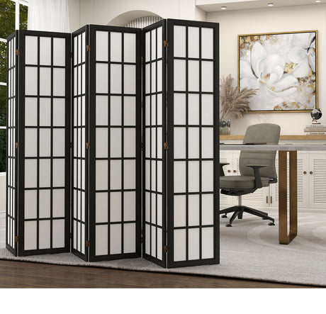 Levede 6 Panel Room Divider 170cm Freestanding Screen-2006732767613816839