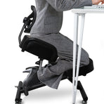 Levede Kneeling Chair Office Ergonomic Black-2006733286877040646