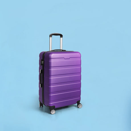 Slimbridge 20" Carry On Luggage Case Purple 20 inch-2006733064285327367