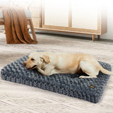Pawz Dog Bed Pet Calming Washable Soft Warm Plush - Close-Up Angle