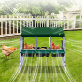 Pawz Chicken Hen Coop Hutch - Close-Up Angle