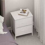 Levede Bedside Table Storage Nightstand Bedroom Storage - Close-Up Angle