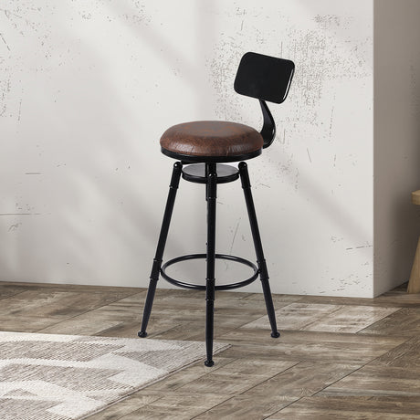 Levede 1x Industrial Bar Stools Kitchen-2006733237048709127