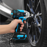 Traderight 21V Impact Driver Cordless,400Nm,2x2.0Ah,Kit - Close-Up Angle