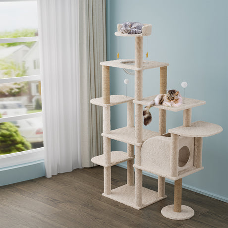 Pawz Cat Tree Tower Large Scratcher Condo House 172cm-2006732708239249415