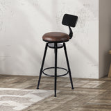 Levede 1x Industrial Bar Stools Kitchen - Close-Up Angle
