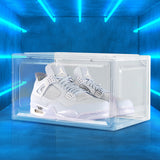 Stacked Shoe Box Acrylic Sneaker Display 1PC Clear - Close-Up Angle