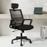 Levede Office Chair Mesh Gaming Executive - Close-Up Angle