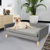 PaWz Pet Sofa Bed Dog Warm Soft Lounge Grey-2006732984127983623