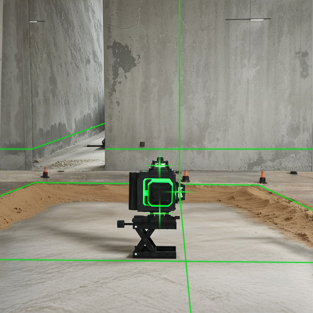 Traderight 4D 16 Line Green Laser Level Remote Tripod-1960920174974603271