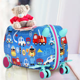 BoPeep Kids Ride On Suitcase Children - Close-Up Angle
