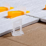 400x2MM 200x Tile Leveling Wedges 1x - Close-Up Angle