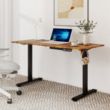 Levede Electric Standing Desk Height Adjustable 140cm - Close-Up Angle