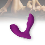 Urway Vibrator Massager Unisex Vibrating Purple - 45-Degree Angle