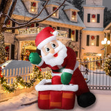 Santaco Inflatable Christmas Decor Santa-2006733192052215815