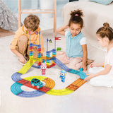 Kids Magnetic Tiles Blocks - Close-Up Angle