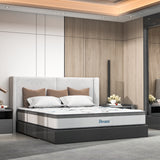 Dreamz Spring Mattress Bed Pocket Tight King Single - Rear View