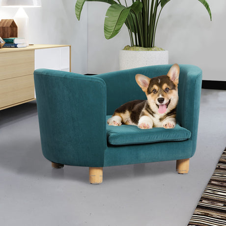 PaWz Pet Sofa Bed Dog Warm Soft Lounge Blue-2006732966201528327