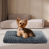 Pawz Dog Bed Pet Calming Washable Soft Warm Plush - Close-Up Angle