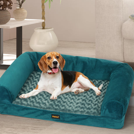 PaWz Pet Bed Sofa Dog Beds Bedding Soft M Blue Medium-2006733134422478855