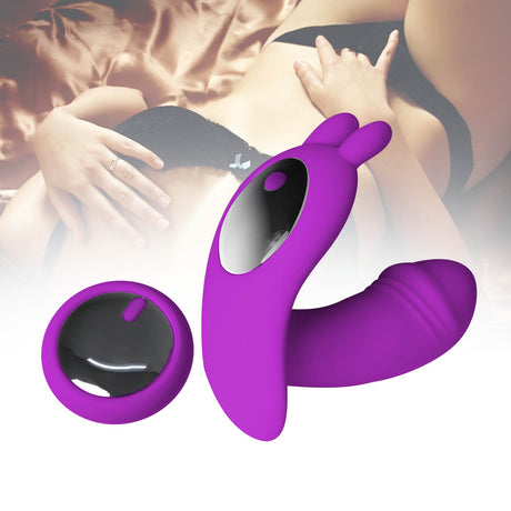 Urway Rabbit Vibrator Wireless Control Purple-1954802624280793095