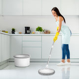 Cleanflo Spin Mop and Bucket Set Dry - Close-Up Angle