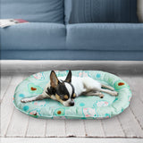 Pawz Pet Cooling Mat S Green - Close-Up Angle
