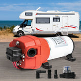 Caravan Water Pump 40PSI Pressure 12V - Close-Up Angle