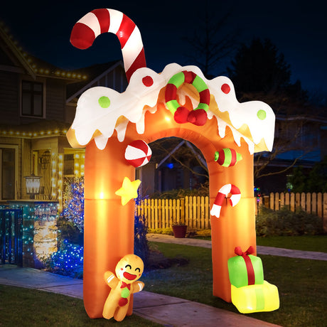 Santaco Christmas Inflatable Lighted-2006733315532525575