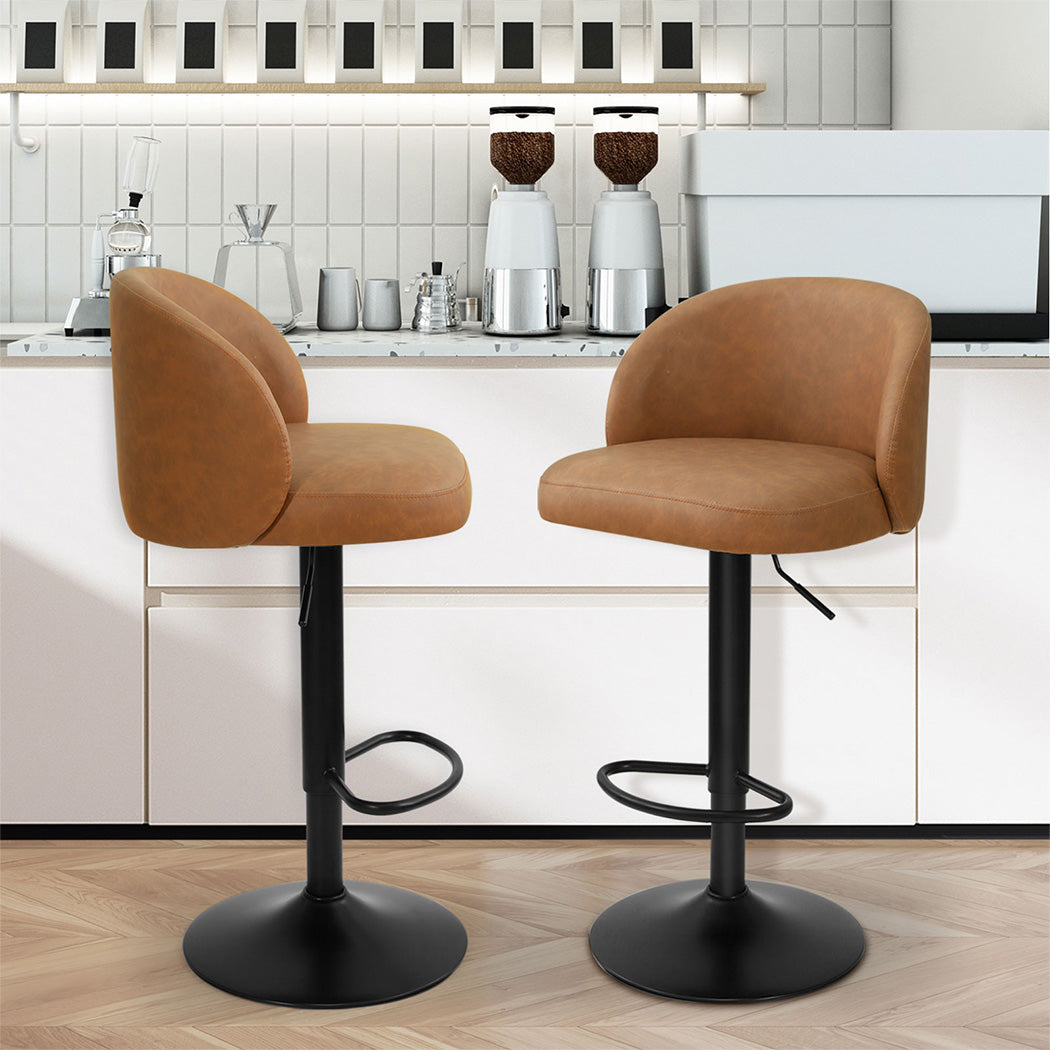 Levede Rolling  Bar Stool-1954802408009895943