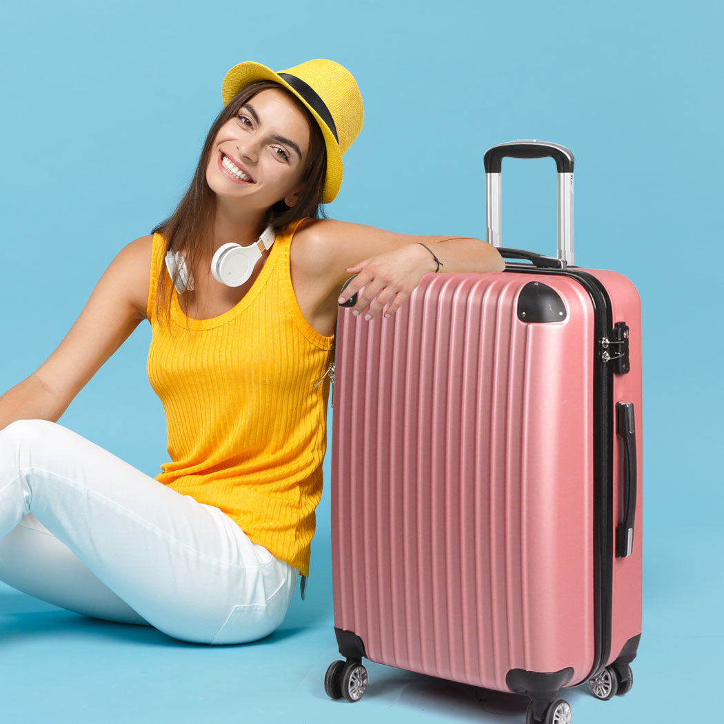 Slimbridge 24" Luggage Suitcase Code Rose Gold-2006732912774483975