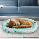 Pawz Pet Cooling Mat M Green - Close-Up Angle