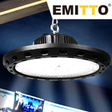 EMITTO UFO High Bay LED Lights 200W - Close-Up Angle