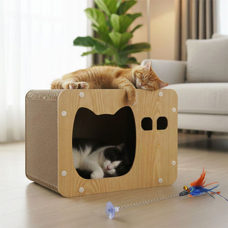 Pawz Cat Scratcher Board Scratching Cardboard-2006732789969457159
