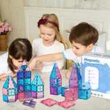 Bopeep Kids Magnetic Tiles Blocks - Close-Up Angle