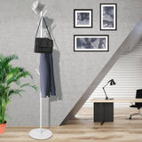 Levede Coat Rack Hat Clothes Stand Hanger White-2018816731472072710