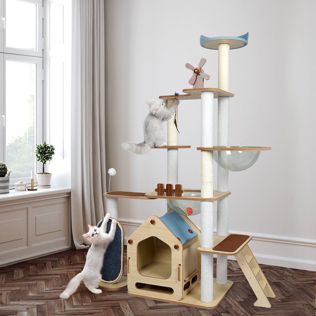 PaWz Cat Tree Scratching Post Scratcher-2018816885818265607