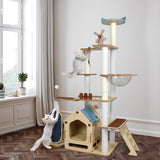 PaWz Cat Tree Scratching Post Scratcher-2018816885818265607