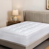 Dreamz Mattress Topper Pillowtop Cover Protector Single - Close-Up Angle